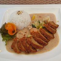 Dish 38 with vegan duck at Zamui in Baden Baden