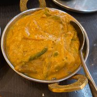 Veg tikka masala at Hullabaloo - Greenwich in South East London
