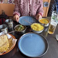 Main dishes were delicious after a great starter  at Hullabaloo - Greenwich in South East London