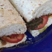 Sanduíche Vegano at Ponto do Açai in Joao Pessoa