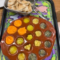 Cheese Dip Plate - I wasn't a fan at It's Vegan in Sao Paulo