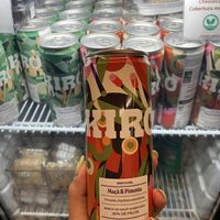 The interesting (in a good way) Brazilian ginger drink, I tried both and liked both!  at It's Vegan in Sao Paulo