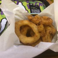 Onion rings   at It's Vegan in Sao Paulo