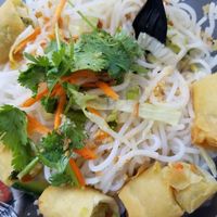 Spring Roll Noodle Bowl at V Revolution in Englewood