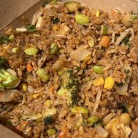 Kimchi fried rice   at V Revolution in Englewood