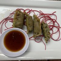 Vegetable gyoza at Yūgen Cuisine in South Lake Tahoe