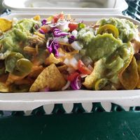 Beyond Queso Nachos at Bougie Vegan in Belton