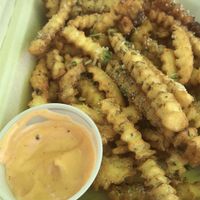 Truffle Fries at Bougie Vegan in Belton