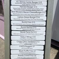 Menu at Bougie Vegan in Belton