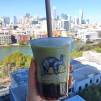 Matcha Strawberry Boba at Boba Guys in San Francisco