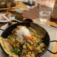 Coconut rice   at La Roca in Albir