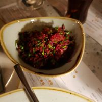 Beetroot quinoa salad at Ousia Soulful Kitchen in Limassol