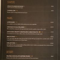Specials of the Day at Ousia Soulful Kitchen in Limassol