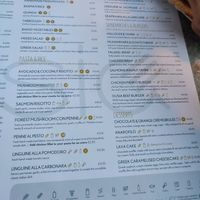 Menu at Ousia Soulful Kitchen in Limassol