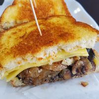 Best grilled cheese ever. at Thyme for Lunch in San Antonio