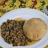 bread and rice at Flavors of Africa in Lilburn