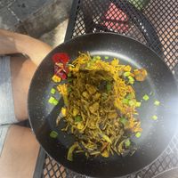 Asian noodles   at Cactú in Arecibo