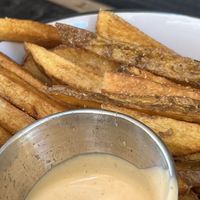 Fries with spicy mayo   at Cactú in Arecibo