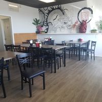 Inside at Rice & Roll by Xing Xing in Wichita