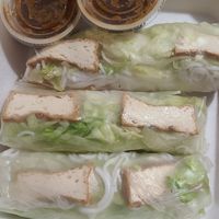 Tofu Soring Rolls at Rice & Roll by Xing Xing in Wichita