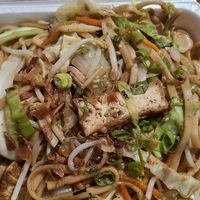 Vegan Lo-Mein at Rice & Roll by Xing Xing in Wichita
