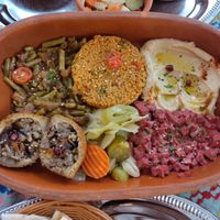 Cold mixed plate at Amargi Gängeviertel in Hamburg