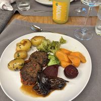 Vegan buffet (Dinner)  at Bio-Berghotel Ifenblick in Balderschwang