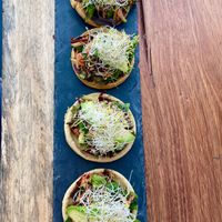 Sopes   at The Pink Coconut in Cancun