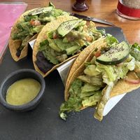 Nopales tacos #Veganuary at The Pink Coconut in Cancun