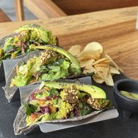Tacos  at The Pink Coconut in Cancun