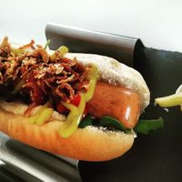 hot dog at Xato in Moledo