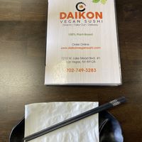  at Daikon Vegan Sushi in Las Vegas