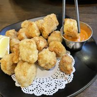 Karaage - crispy tofu with spicy mayo   at Daikon Vegan Sushi in Las Vegas