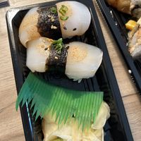 Squid Nigiri  at Daikon Vegan Sushi in Las Vegas