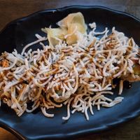 Crunchy spicy "tuna" roll at Daikon Vegan Sushi in Las Vegas