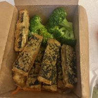 Seabass tomatoes   at Daikon Vegan Sushi in Las Vegas