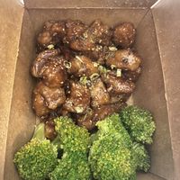 Sesame chicken   at Daikon Vegan Sushi in Las Vegas