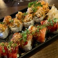 Black Garlic Roll & Bulgolgi Roll  at Daikon Vegan Sushi in Las Vegas