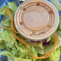 Side salad  at Sakura in Walpole