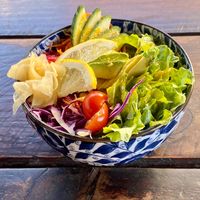 Vegan sushi bowl at Ginja Ninja Sushi Cafe & Bar in Canungra