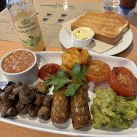 Really nice breakfast   at Custom House Cafe in Weymouth