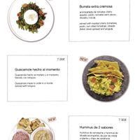 Menú   at Scarlett in Madrid