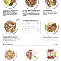 Menú   at Scarlett in Madrid