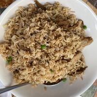 Vegan Monk Chicken Rice  at Kung Fu Oriental Buffet in Stratford-upon-avon