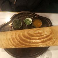86 spinach dosa   at Honest in Floral Park