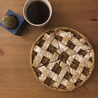 Apple pie at VATKA in Istanbul