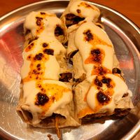 Tantuni with yogurt at VATKA in Istanbul