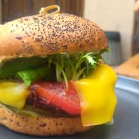 Vegan Burger at Vitary in Odessa