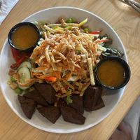 Salad   at Upland Brewing Co. Columbus Pump House in Columbus