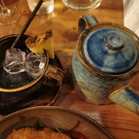 Mad Hatter's tea party cocktail at The Dirty Bottles in Alnwick